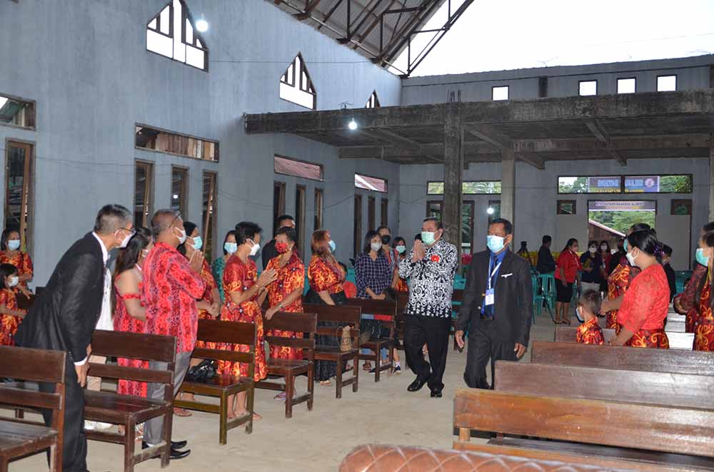 Bupati Ajak Gereja Bersinergi dengan Pemerintah, Upayakan Pemberdayaan ekonomi dan Sukses Vaksin 19